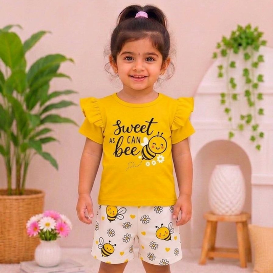 Premium T-Shirt Set Fit For Summer