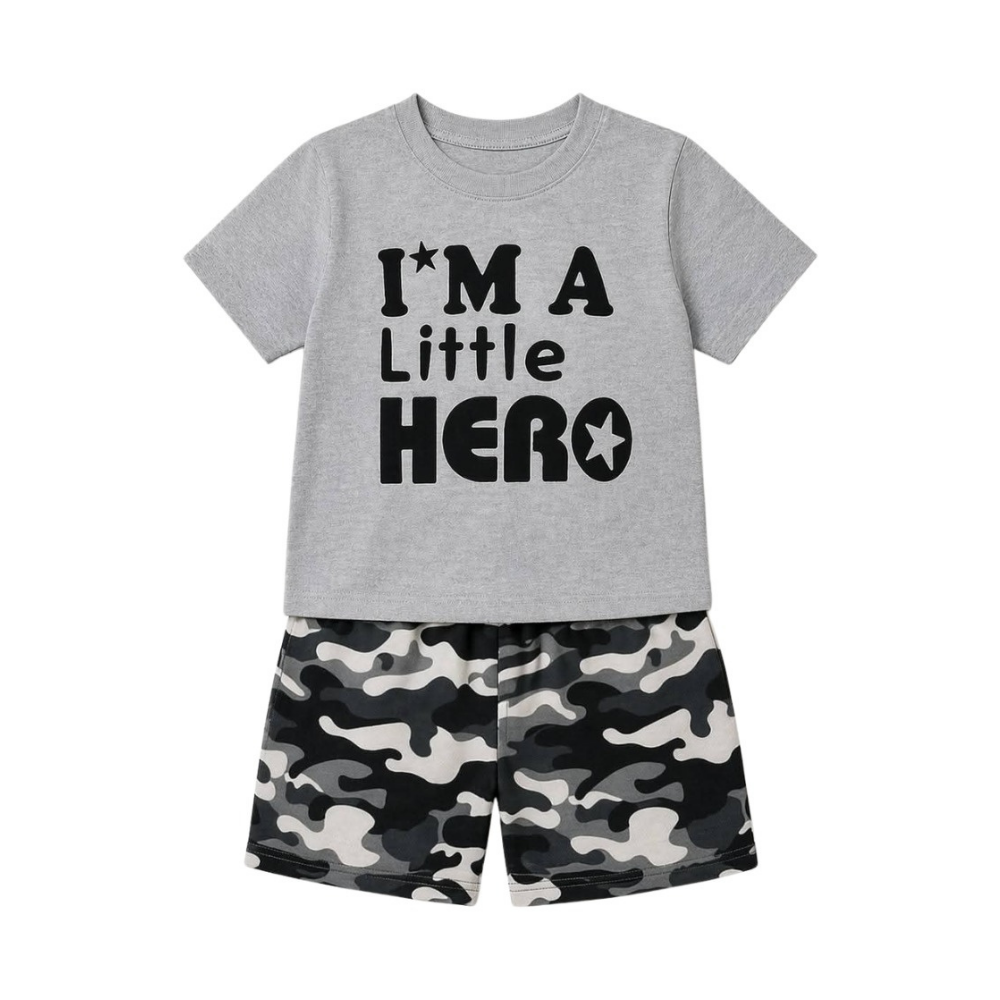 Premium T-Shirt Set Fit For Summer