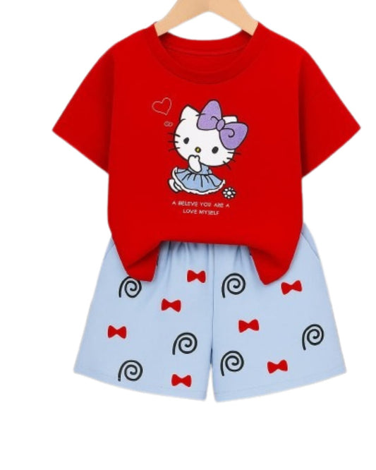 Premium T-Shirt Set Fit For Summer