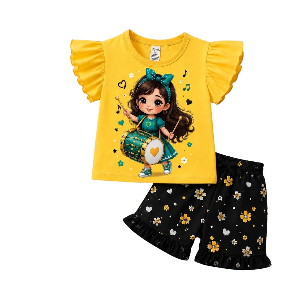 Premium T-Shirt Set Fit For Summer