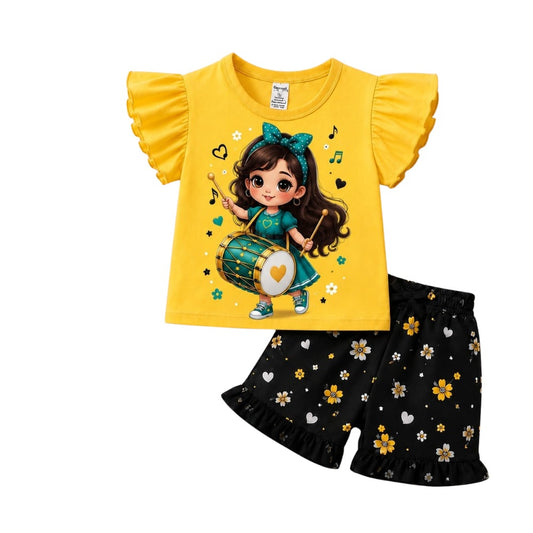 Premium T-Shirt Set Fit For Summer