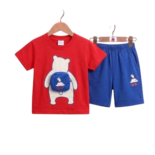 Premium T-Shirt Set Fit For Summer