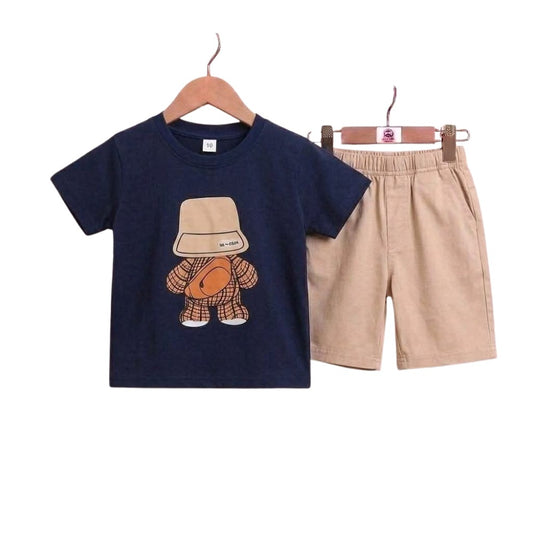 Premium T-Shirt Set Fit For Summer