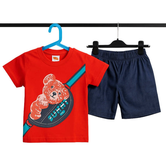 Premium T-Shirt Set Fit For Summer