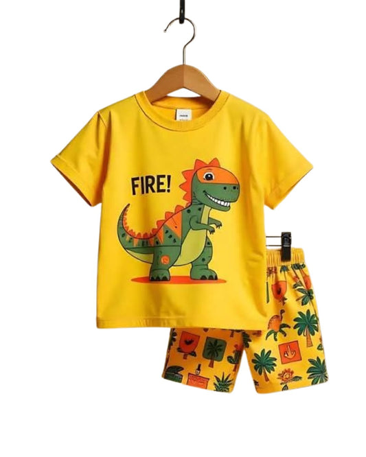 Premium T-Shirt Set Fit For Summer
