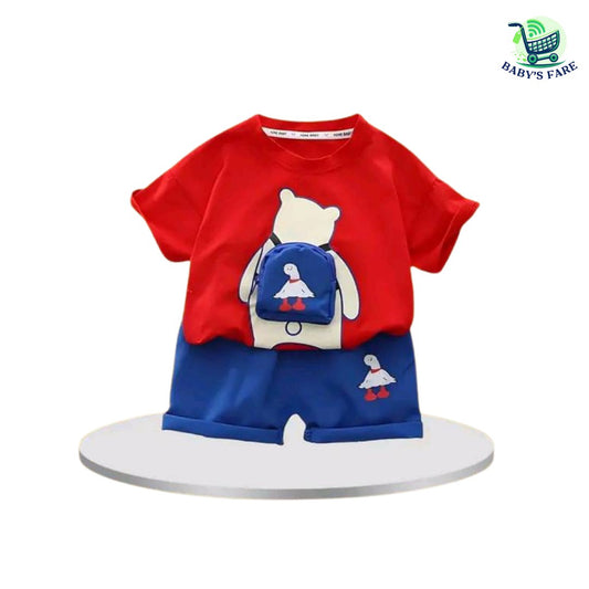 Premium T-Shirt Set Fit For Summer