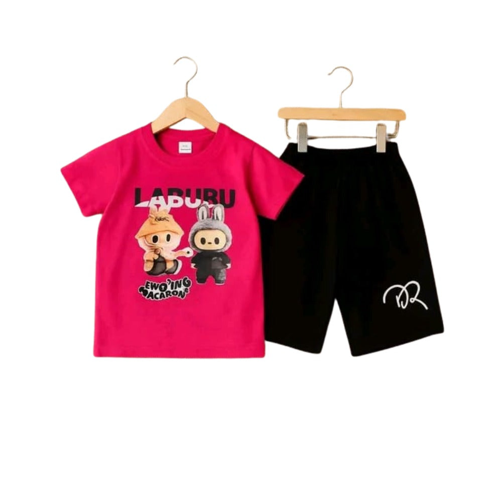 Premium T-Shirt Set Fit For Summer